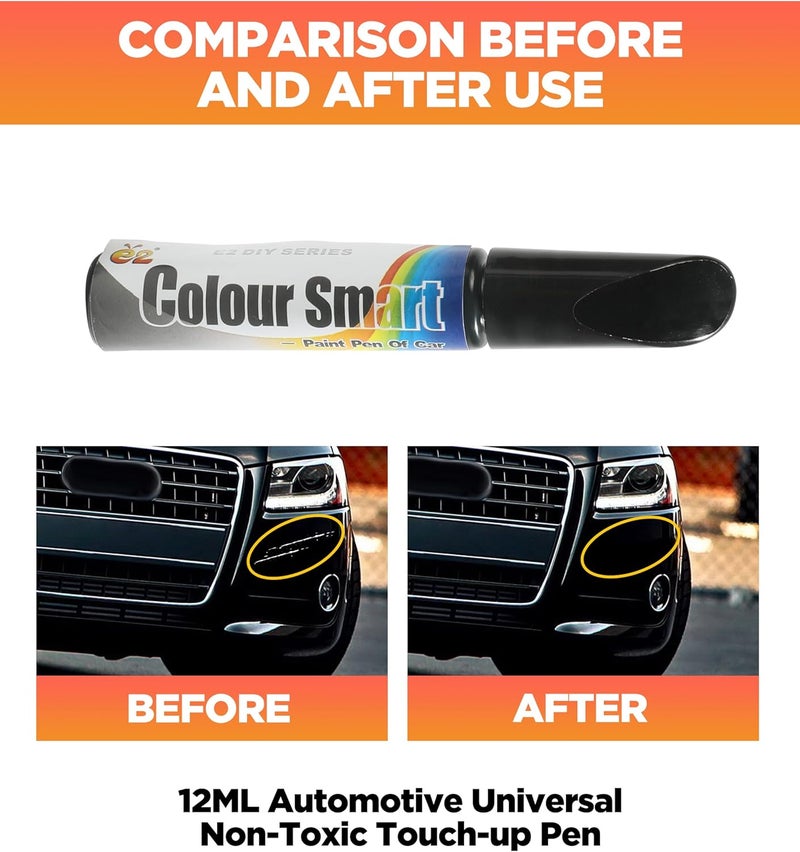 AOCISKA Car Scratch Repair,Scratch Remover for Vehicles,Car Remover Scratch Paint Pen Car Touch Up Paint Fill Paint Pen,Car Accessories Touch-up Pen Car Scratch Remover for Deep Scratches (Black) - Image 2